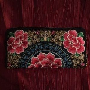 NEW Floral 🌺 wallet for coins and cash and cards  🪙 💵 💳